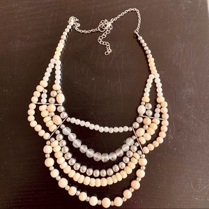 Beaded Statement Necklace